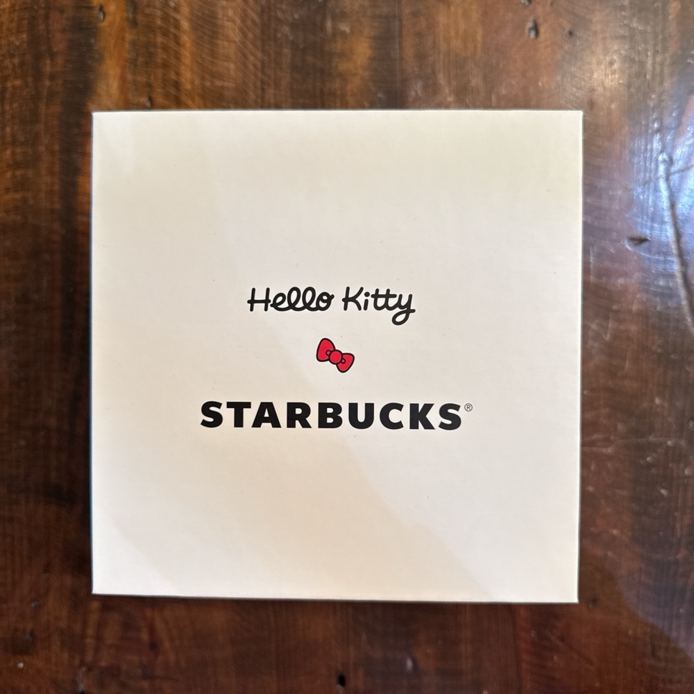 Starbucks x Hello Kitty Ceramic Mug with Red and Green Accents - Picture 4 of 6